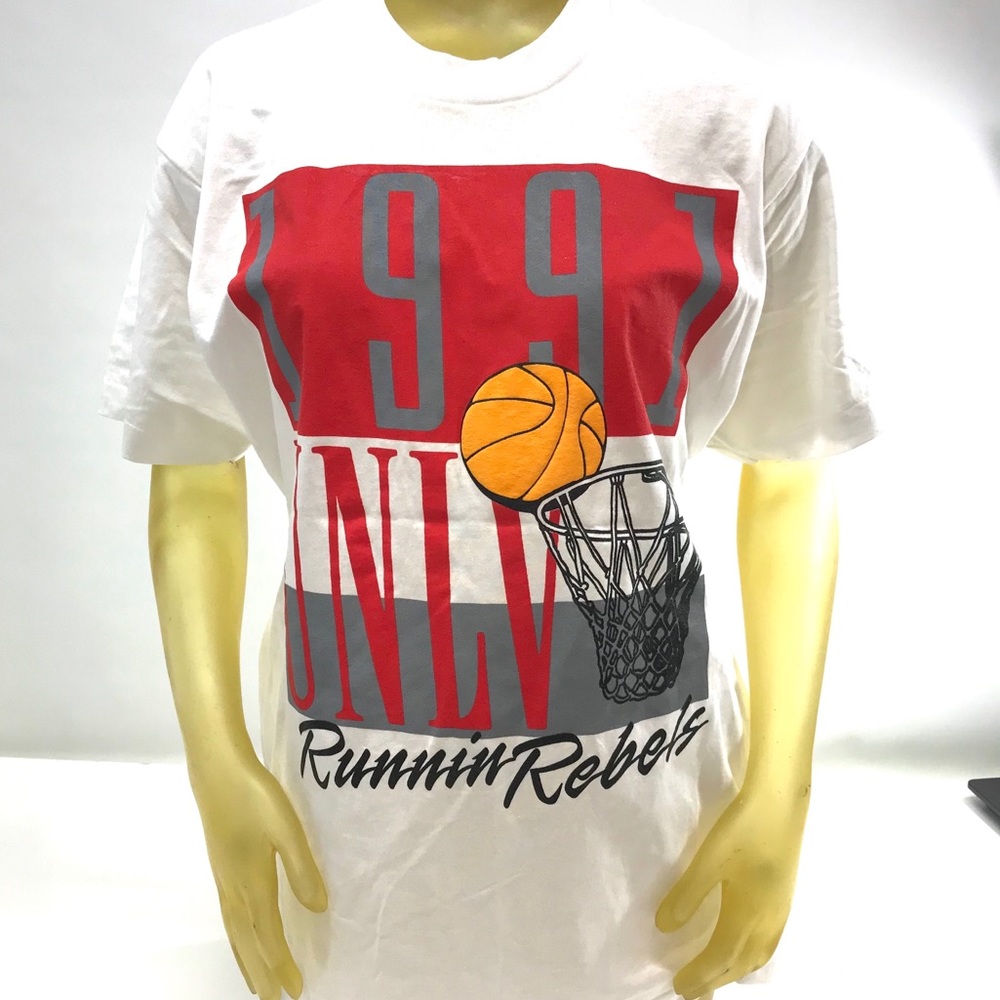 Vintage Tshirt single stitch Running Rebels UNLV
